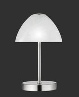 Lámpara de sobremesa Trio Queen LED níquel mate táctil 3000K R52021107