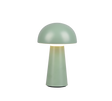 Lámpara de sobremesa de exterior Trio Lennon LED portátil pistaziengrün 3000K IP44 R52176149
