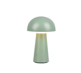 Lámpara de sobremesa de exterior Trio Lennon LED portátil pistaziengrün 3000K IP44 R52176149