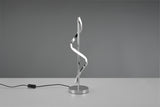 Lámpara de sobremesa Trio Isabel LED cromo 4000K 56cm R52201106