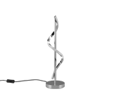 Lámpara de sobremesa Trio Isabel LED cromo 4000K 56cm R52201106