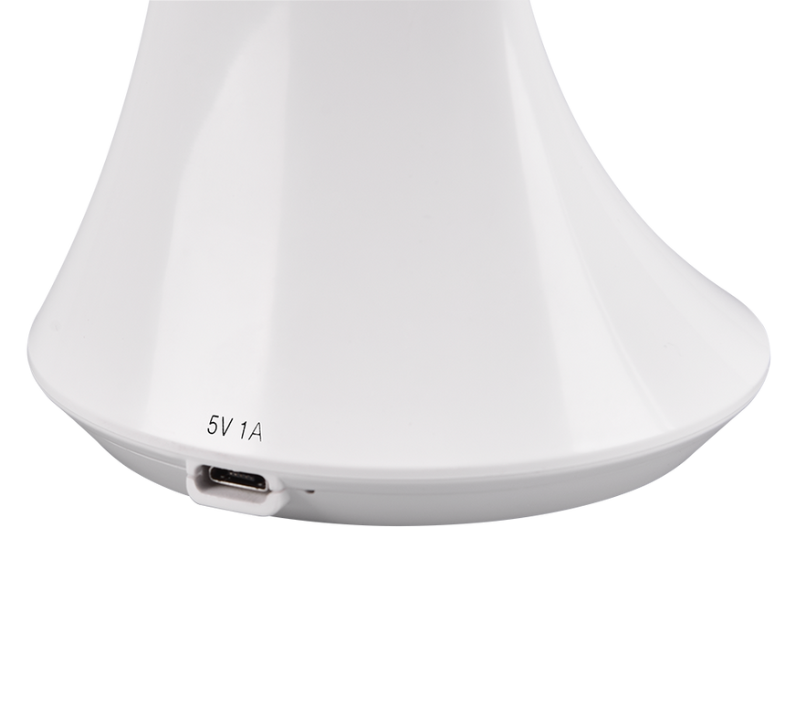Lámpara de sobremesa Trio Patty LED blanco táctil 4000K 34cm R52311101