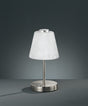 Lámpara de sobremesa Trio Emmy LED níquel mate táctil 3000K R52541907