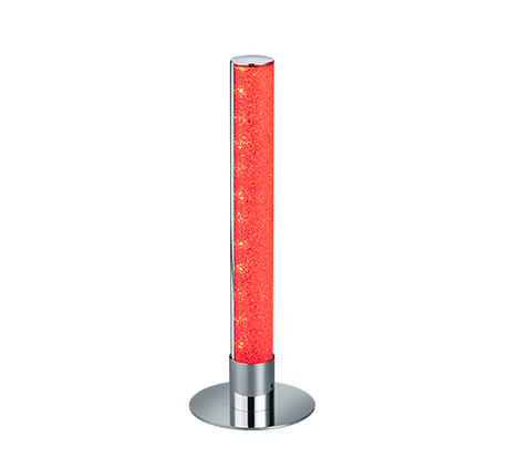 Lámpara de sobremesa Trio Leia LED cromo 3000K 40cm R52571100