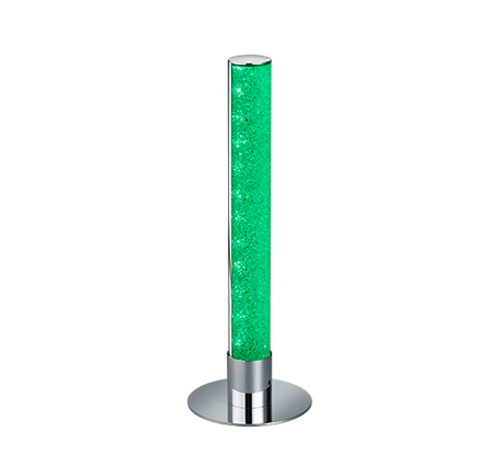 Lámpara de sobremesa Trio Leia LED cromo 3000K 40cm R52571100