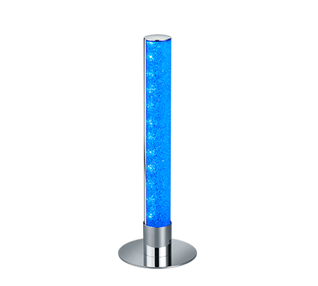 Lámpara de sobremesa Trio Leia LED cromo 3000K 40cm R52571100