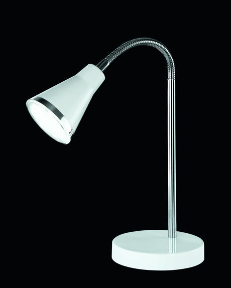 Flexo de sobremesa Trio Arras LED blanco 3000K R52711101