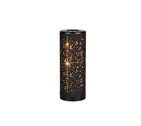 Lámpara de sobremesa Trio Taco LED negro 3000K 34,5cm R52801002