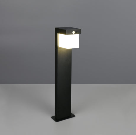 Baliza de exterior Trio Colombo LED negro mate solar 4000K IP44 50cm R53286132