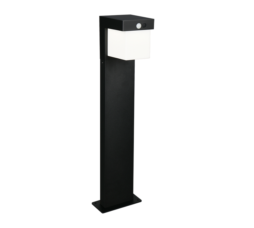 Baliza de exterior Trio Colombo LED negro mate solar 4000K IP44 50cm R53286132
