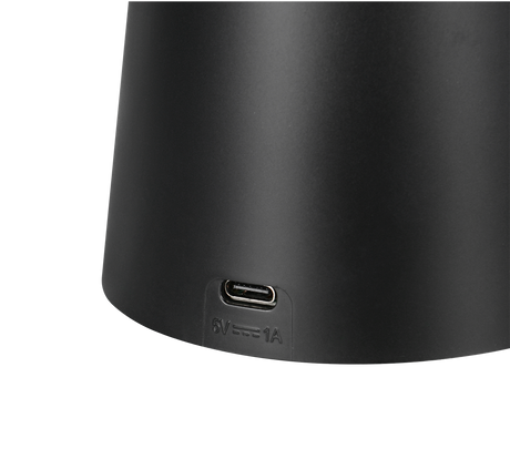 Lámpara de sobremesa Trio Cirrus LED negro mate 33cm R53491132