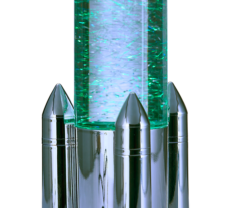 Lámpara de sobremesa Trio Apollo LED titan 33cm R53571187