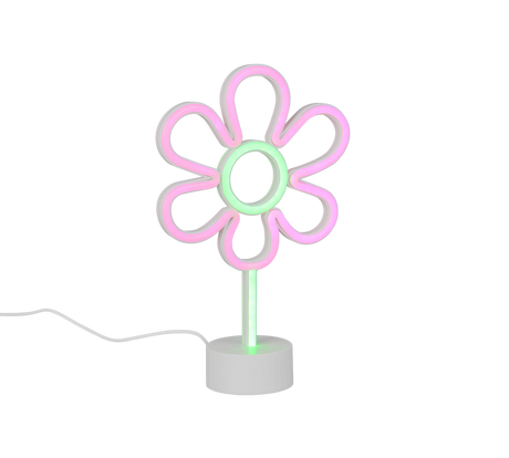 Lámpara de sobremesa Trio Rose LED blanco 31cm R53611101