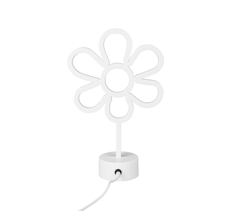 Lámpara de sobremesa Trio Rose LED blanco 31cm R53611101