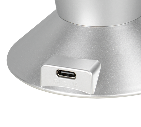 Lámpara de sobremesa Trio Fame LED titan 34,5cm R53651187