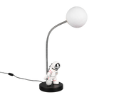Lámpara de sobremesa Trio Arm LED negro 2700K 44cm R53801102