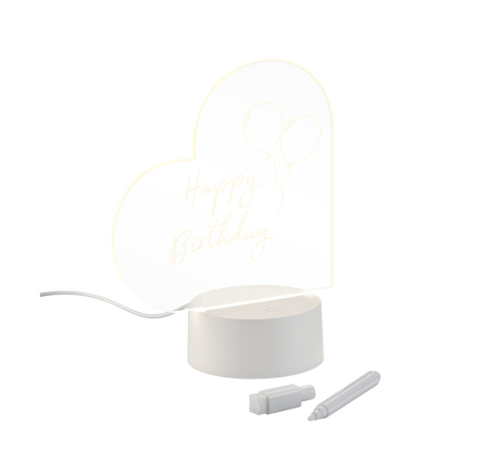 Lámpara de sobremesa Trio Amour LED blanco 3000K R53821101