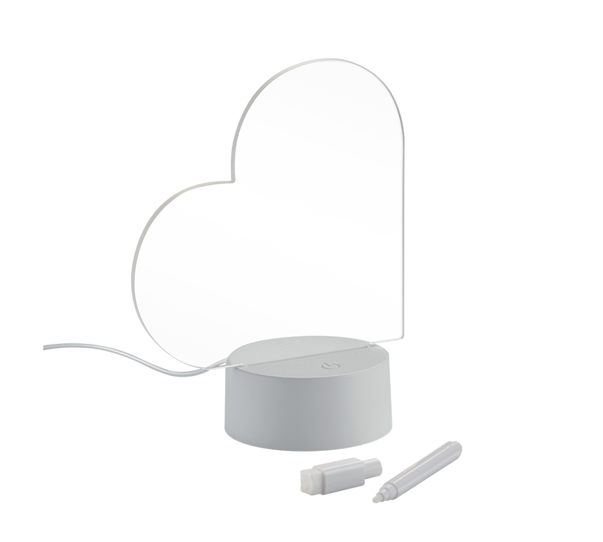 Lámpara de sobremesa Trio Amour LED blanco 3000K R53821101