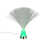 Lámpara de sobremesa Trio Punk LED cromo 2000K 31,5cm R53841106