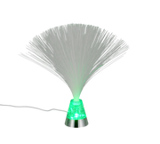 Lámpara de sobremesa Trio Punk LED cromo 2000K 31,5cm R53841106