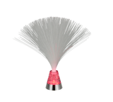 Lámpara de sobremesa Trio Punk LED cromo 2000K 31,5cm R53841106