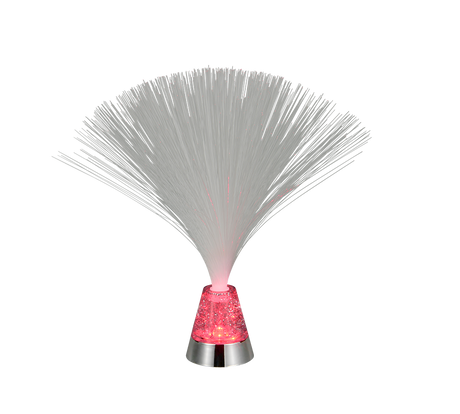 Lámpara de sobremesa Trio Punk LED cromo 2000K 31,5cm R53841106