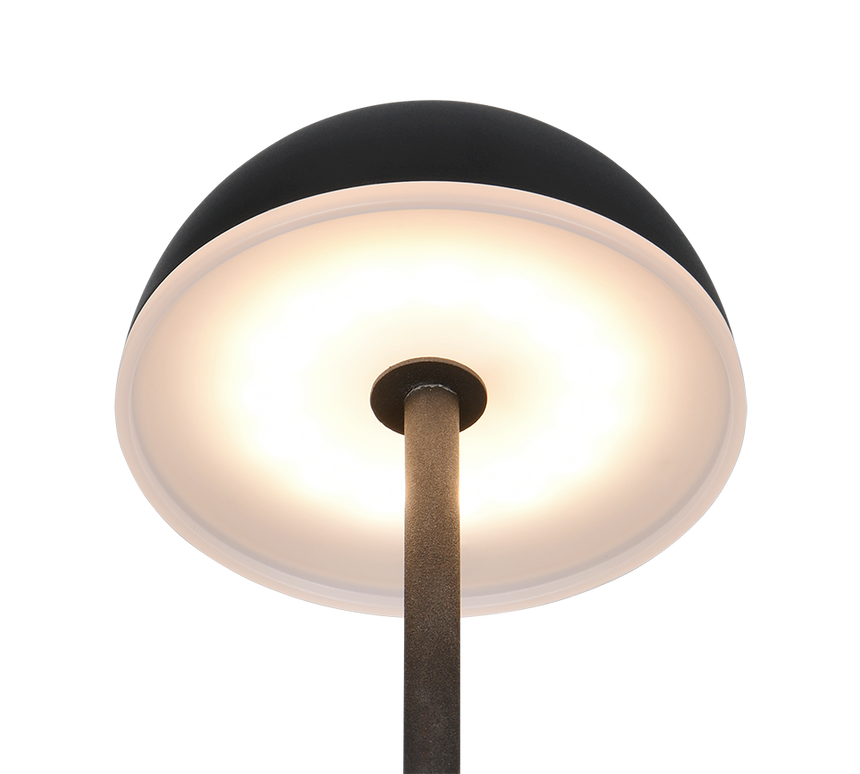 Lámpara de sobremesa Trio Tembo LED negro R53851102