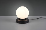Lámpara de sobremesa Trio Prinz II LED negro mate táctil 3000K regulable R540110