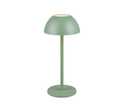 Lámpara de sobremesa de exterior Trio Ricardo LED portátil pistaziengrün 3000K IP54 R54106149