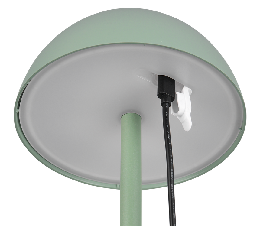 Lámpara de sobremesa de exterior Trio Ricardo LED portátil pistaziengrün 3000K IP54 R54106149 - vista 5