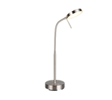 Flexo de sobremesa Trio Moreno LED níquel mate R54561107