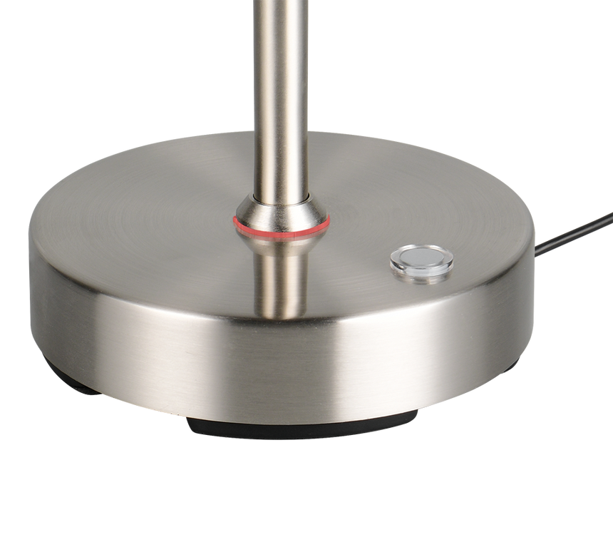 Flexo de sobremesa Trio Moreno LED níquel mate R54561107
