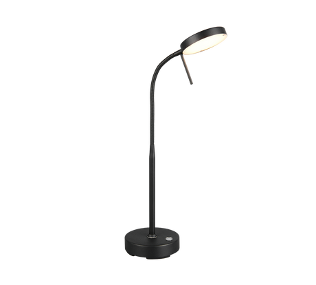 Flexo de sobremesa Trio Moreno LED negro mate R54561132