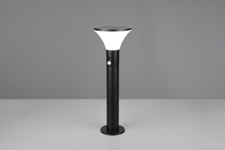Baliza de exterior Trio Gorda LED negro mate solar 4000K IP44 50cm R54676132