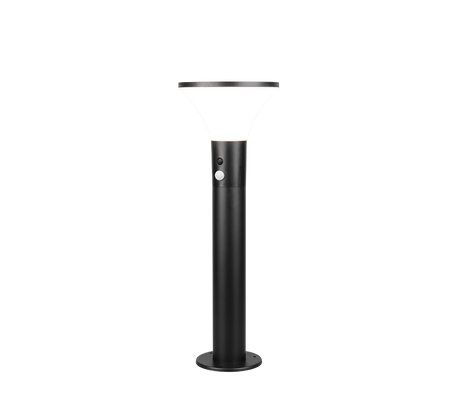 Baliza de exterior Trio Gorda LED negro mate solar 4000K IP44 50cm R54676132