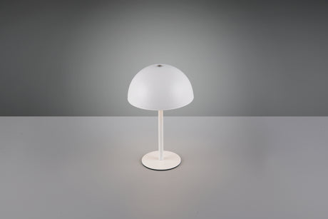 Lámpara de sobremesa Trio Munoz LED blanco mate táctil 3000K R54891131