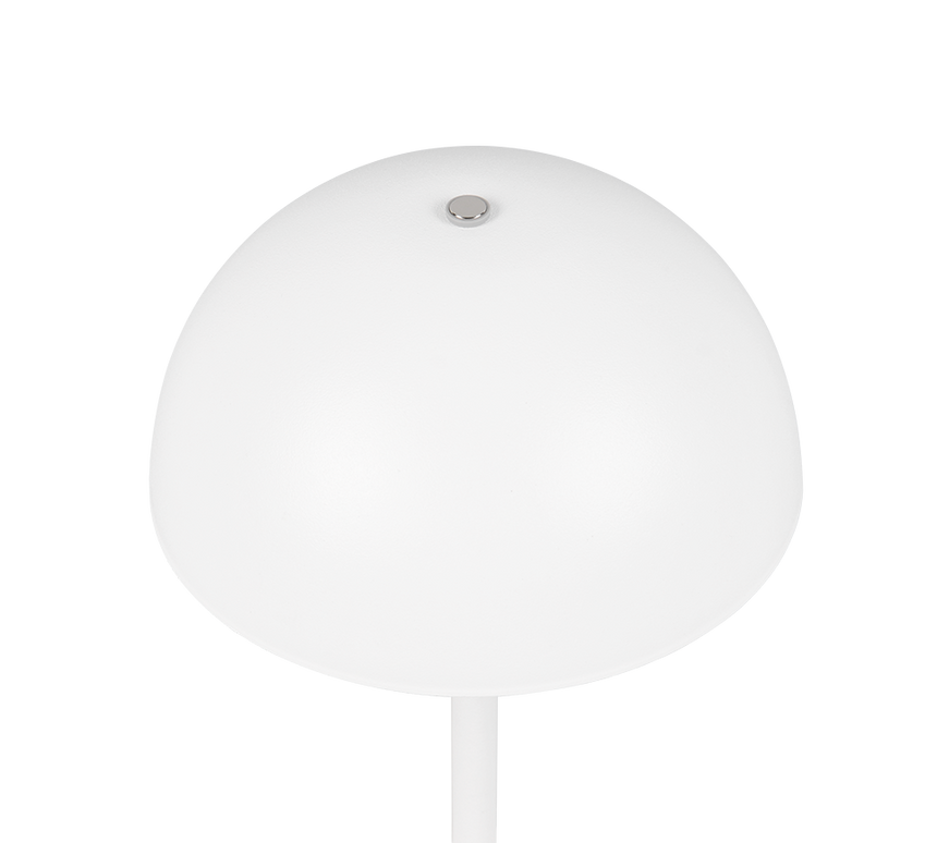 Lámpara de sobremesa Trio Munoz LED blanco mate táctil 3000K R54891131