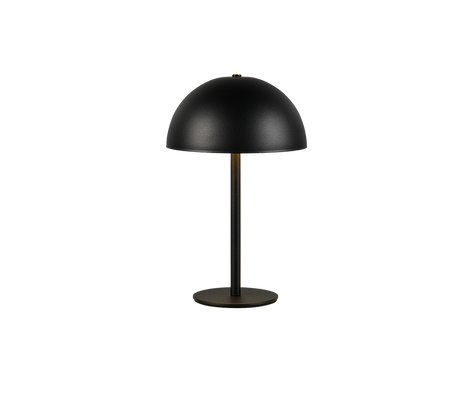 Lámpara de sobremesa Trio Munoz LED negro mate táctil 3000K R54891132