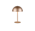 Lámpara de sobremesa Trio Munoz LED marrón café táctil 3000K R54891165