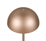 Lámpara de sobremesa Trio Munoz LED marrón café táctil 3000K R54891165