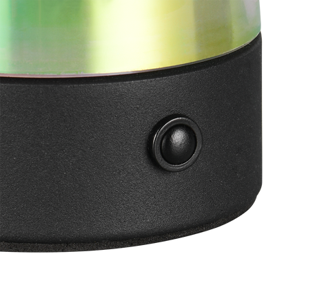 Lámpara de sobremesa Trio Dooley LED transparent iridescent táctil 3000K R549811