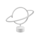 Lámpara de sobremesa Trio Planet LED blanco R55370101