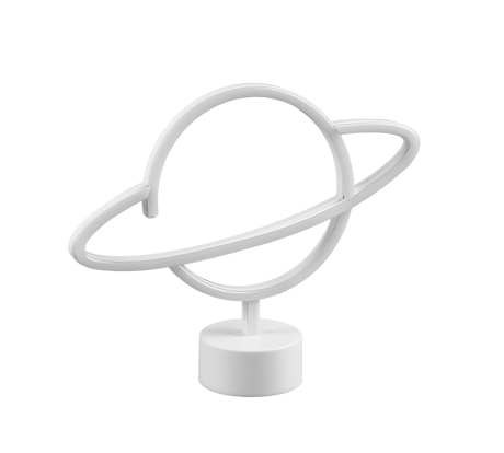 Lámpara de sobremesa Trio Planet LED blanco R55370101
