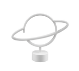 Lámpara de sobremesa Trio Planet LED blanco R55370101