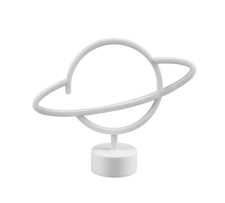 Lámpara de sobremesa Trio Planet LED blanco R55370101
