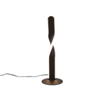 Lámpara de sobremesa Trio Ginko LED negro mate 3000K 40,5cm R55791132 - vista 2