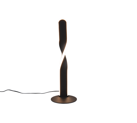 Lámpara de sobremesa Trio Ginko LED negro mate 3000K 40,5cm R55791132 - vista 2