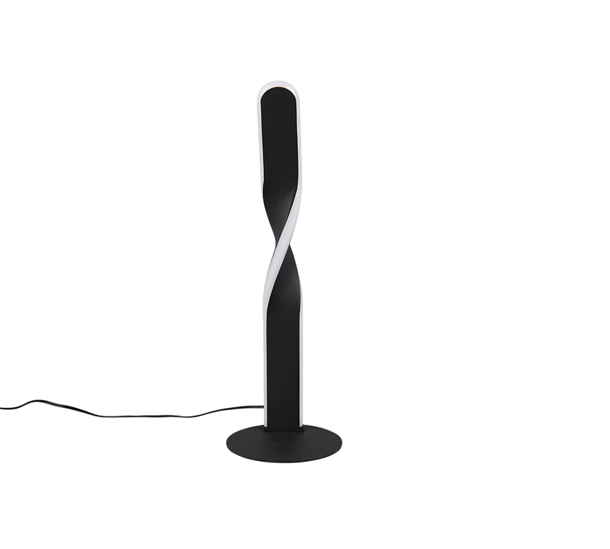 Lámpara de sobremesa Trio Ginko LED negro mate 3000K 40,5cm R55791132 - vista 4