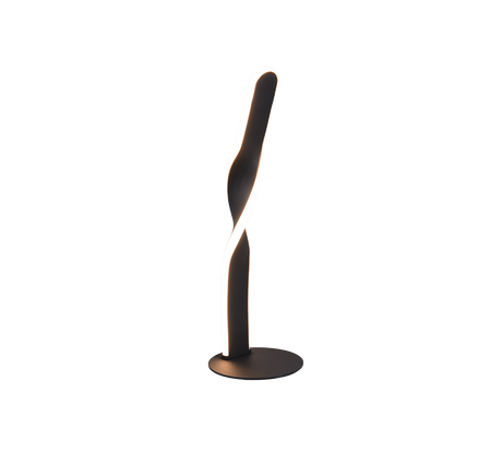 Lámpara de sobremesa Trio Ginko LED negro mate 3000K 40,5cm R55791132 - vista 5