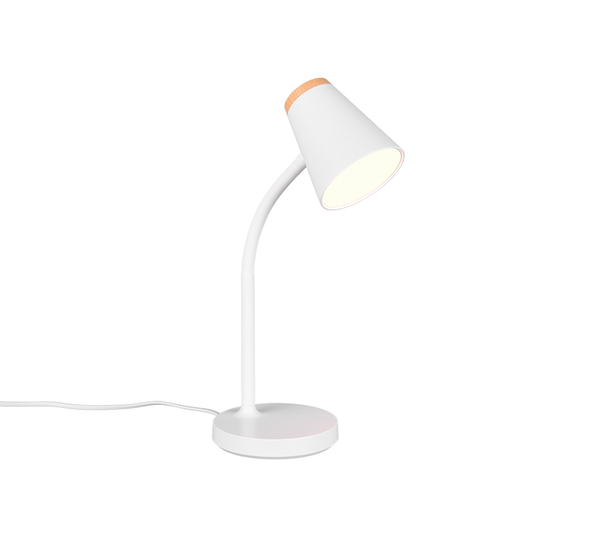 Flexo de sobremesa Trio Pongo LED blanco 3000K R55831101